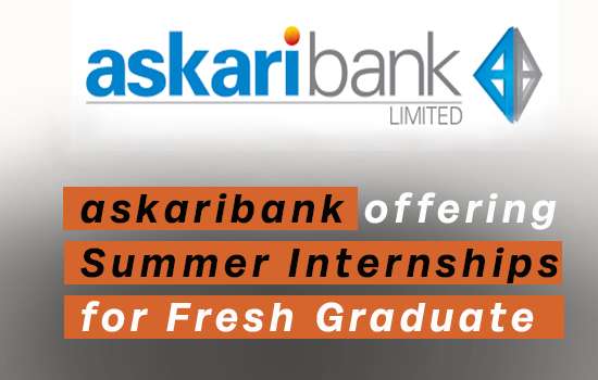 Askari Bank's Emerging Summer Internship Program 2024 | Three cgpa