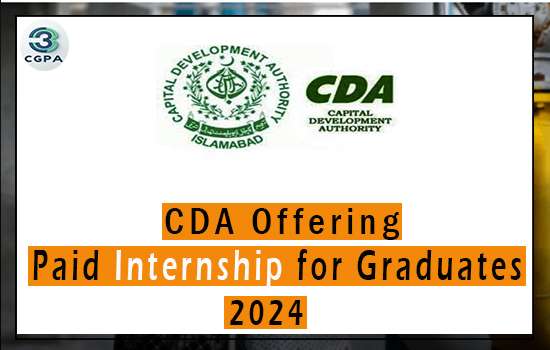 How to apply for CDA Internship program 2024