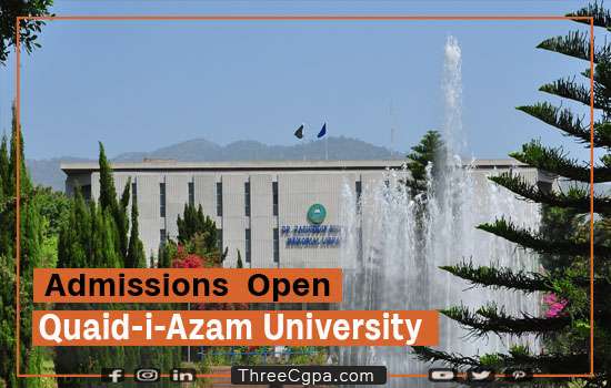 Quaid i Azam-University-Admission-2024